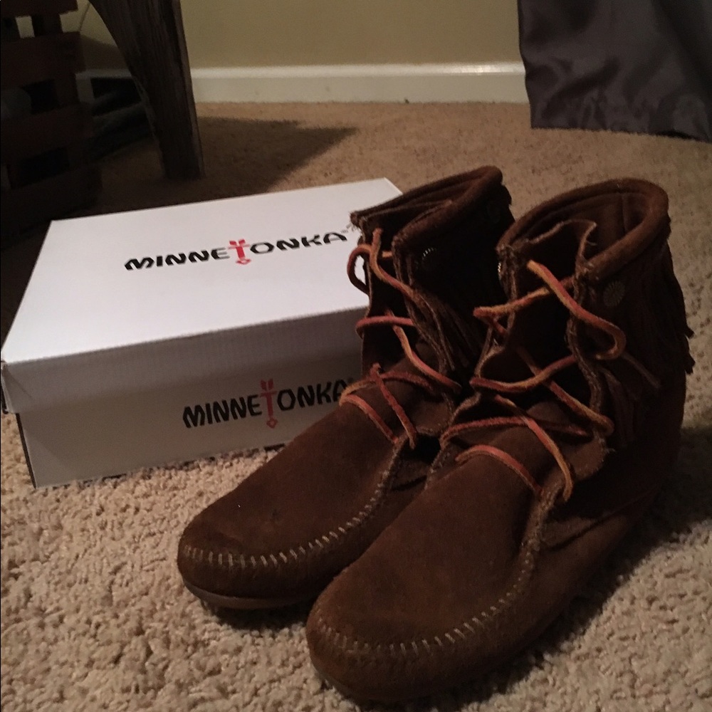 Minnetonka booties