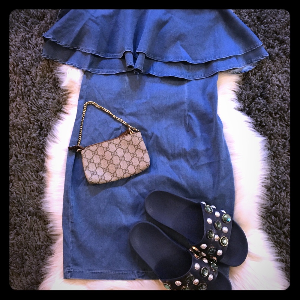 🦋Denim Mini Dress🦋