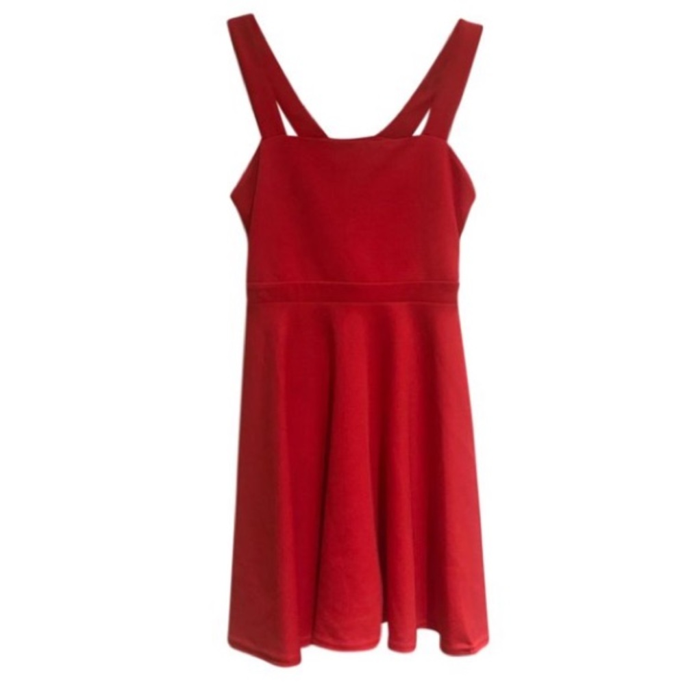 Red Skater Dress