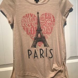 Girls Paris shirt