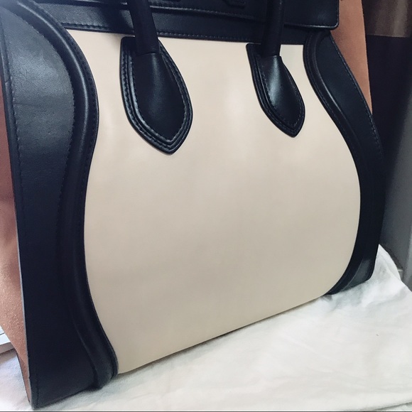 ⛔️SOLD ⛔️Celine Calfskin Tricolor Mini Luggage - Picture 3 of 8