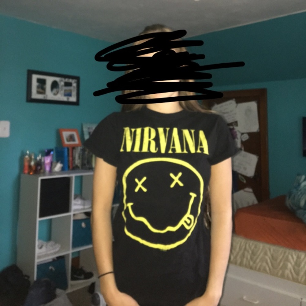 Nirvana band tee
