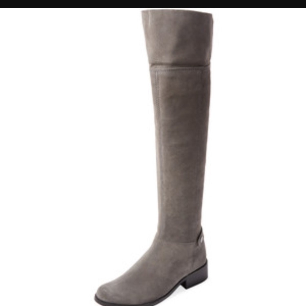 Seychelles collage suede boot grey sz7