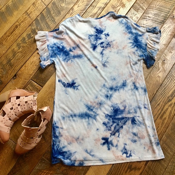 🔴50% OFF SALE🔴 Tie-dye long T-shirt Dress - Picture 3 of 3