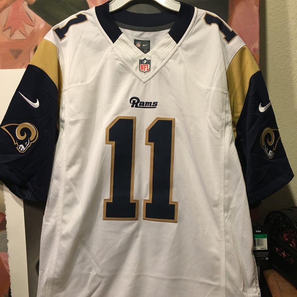 LA Rams Nike on field authentic jerseys 11 sz xl