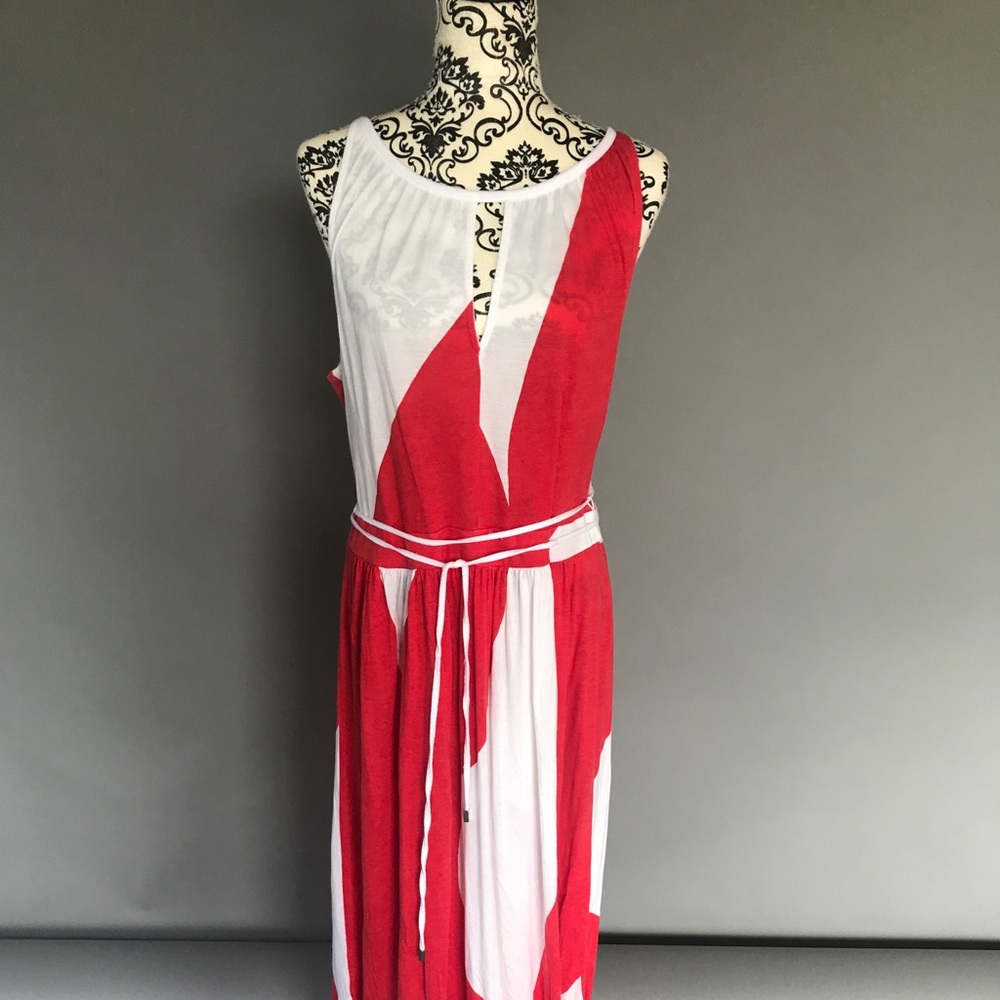Banana Republic full length cotton dress. XL