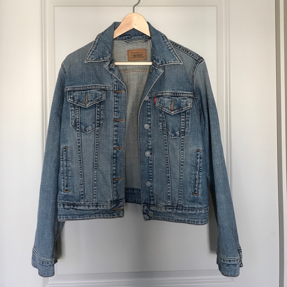 Levi's jean jacket.