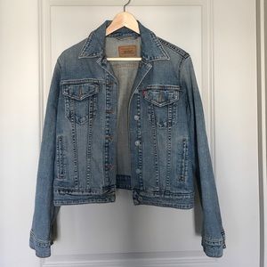 Levi's jean jacket.