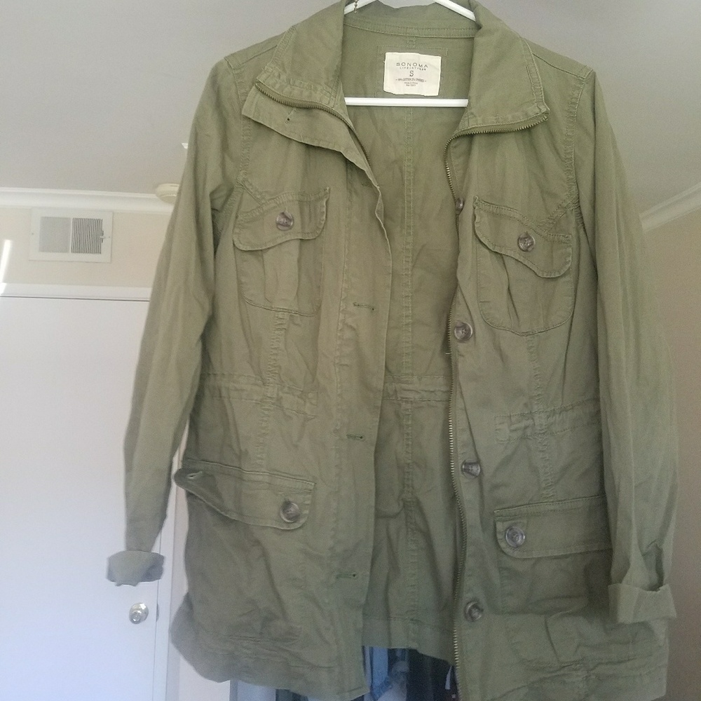 Army Green Utility Jacket