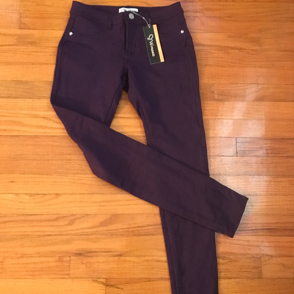 NWT Purple jeggings! Super cute for fall!💜