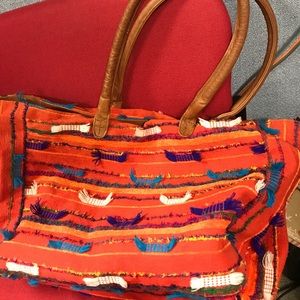 Anthropologie bag/weekender