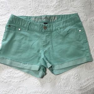 Express blue shorts