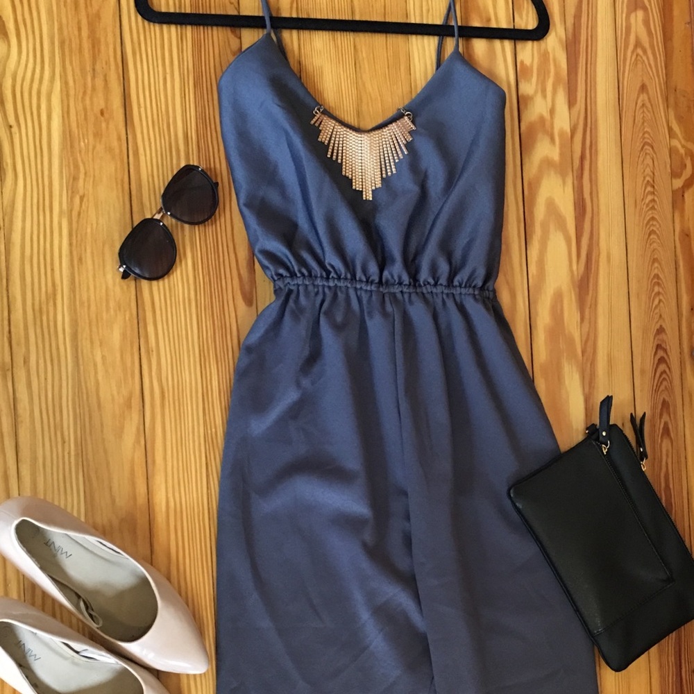 Grey Jumpsuit Size S-M