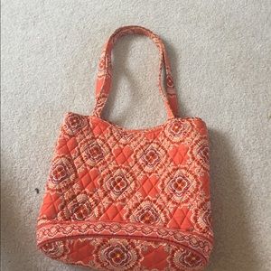 Orange Vera Bradly Tote