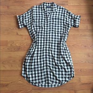 Madewell Courier Shirtdress in Buffalo Check