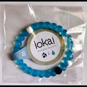 Lokai Bracelet Blue Authentic Size M