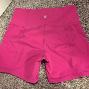 Lulu spandex shorts