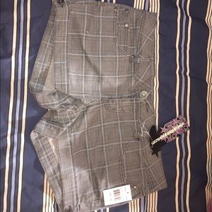 Plaid shorts