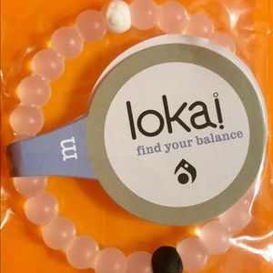 Lokai Authentic Original Clear Bracelet Size M