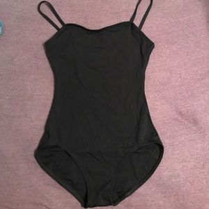 Capezio dance black leotard. Size M