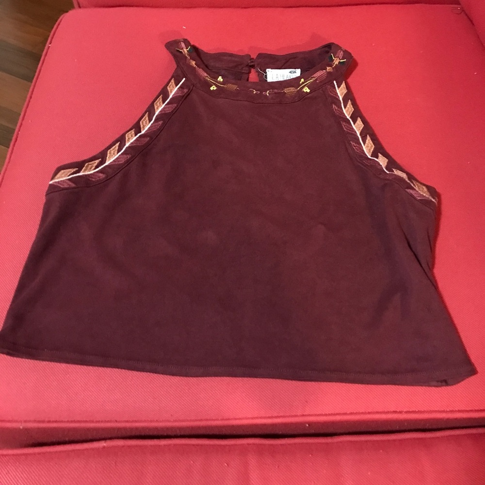 Velvet top