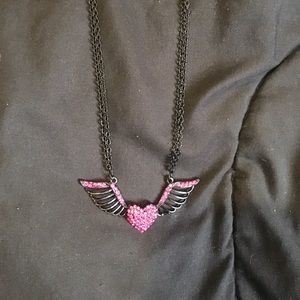 Angel wings necklace
