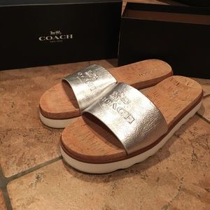 COACH SLIP ONS