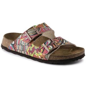 Birkenstock Arizona BirkoFlor African WaxRaspberry
