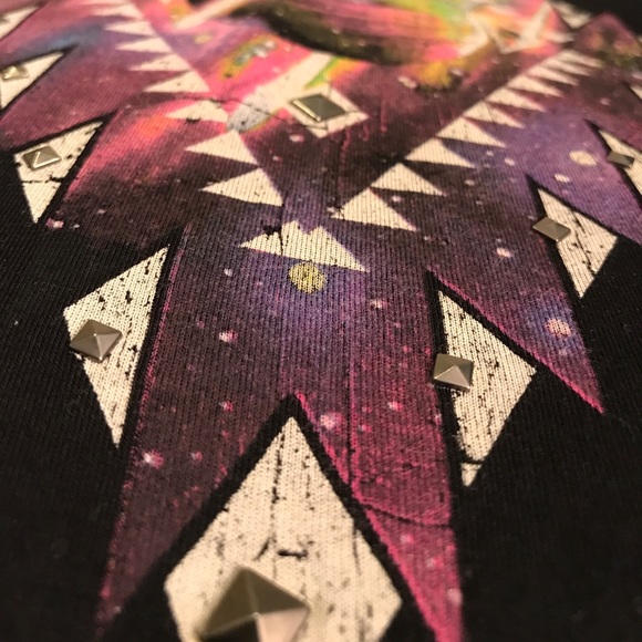 studded galaxy print tank! - Picture 4 of 4