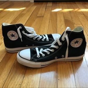 Black Chuck Taylor All-Stars NWOT