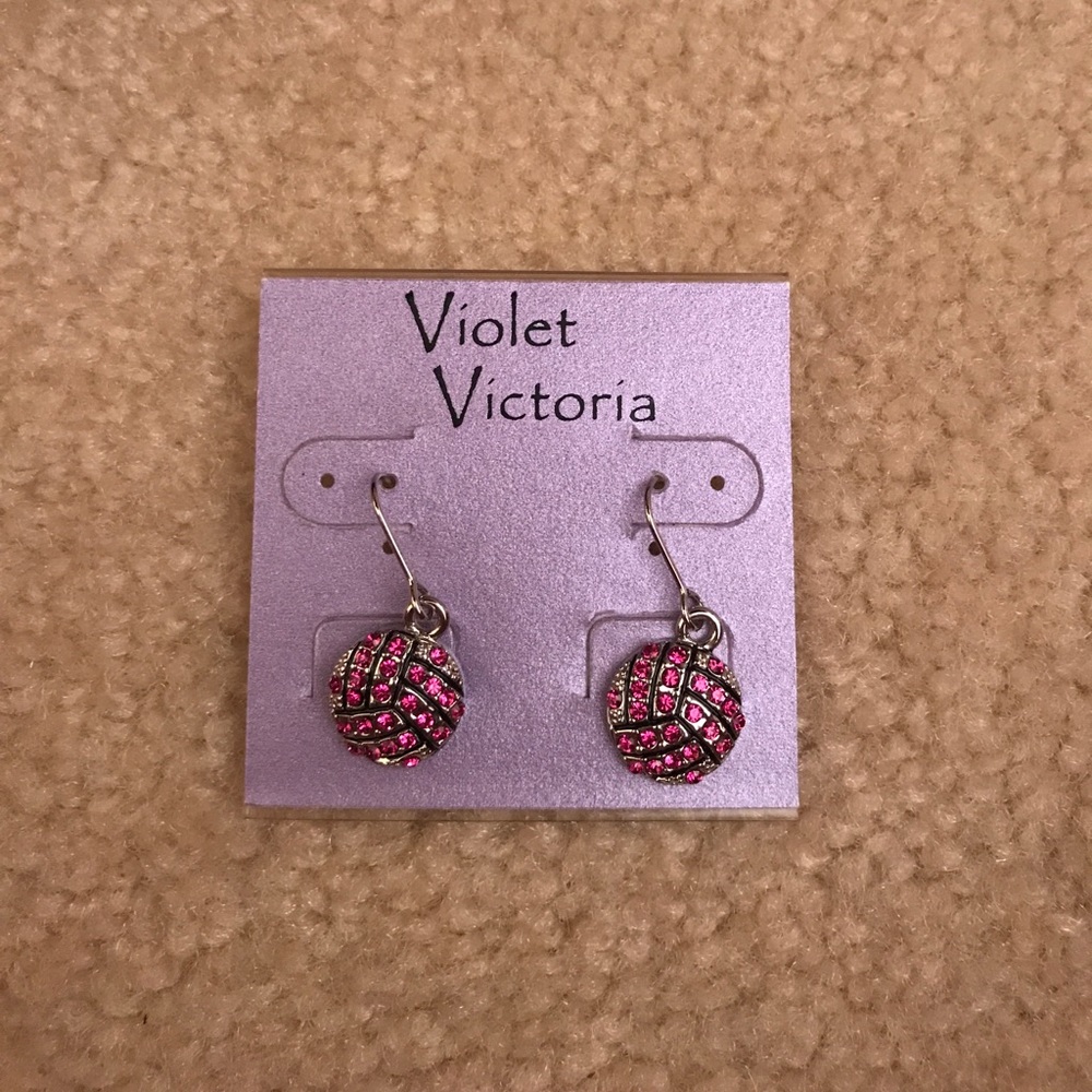 Volleyball earrings