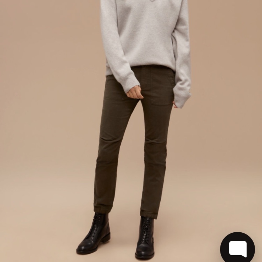 Aritzia skinny cargo pants