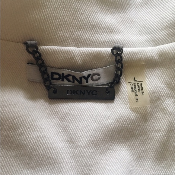 DKNY White Overcoat - Picture 5 of 6