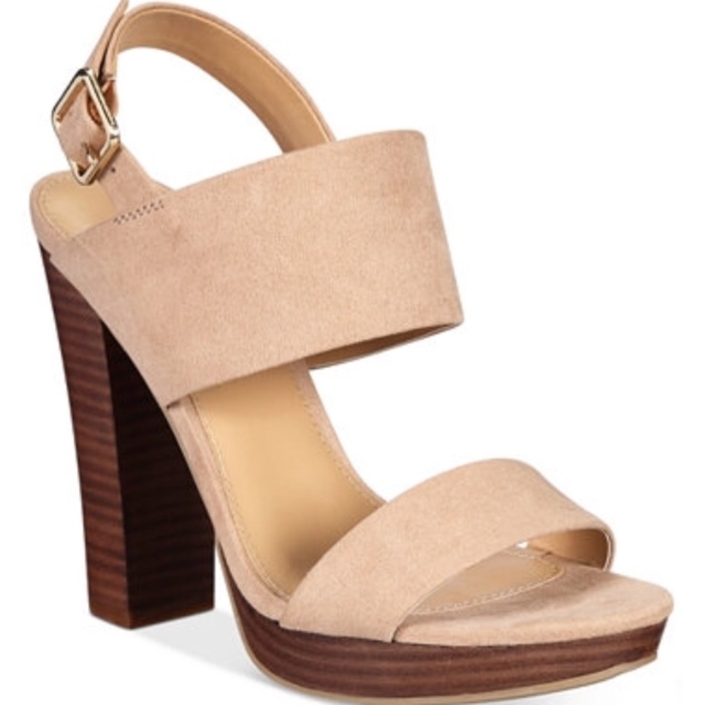 Platform heel sandals