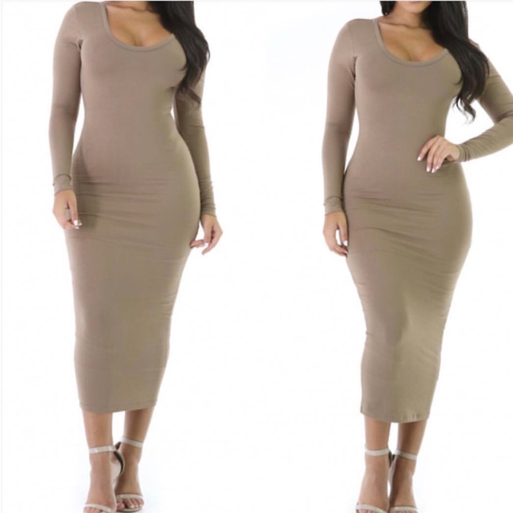 Long Sleeve Midi