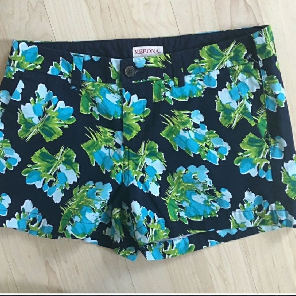 MERONA CUTE floral shorts. EUC 30 Waist - Picture 3 of 4