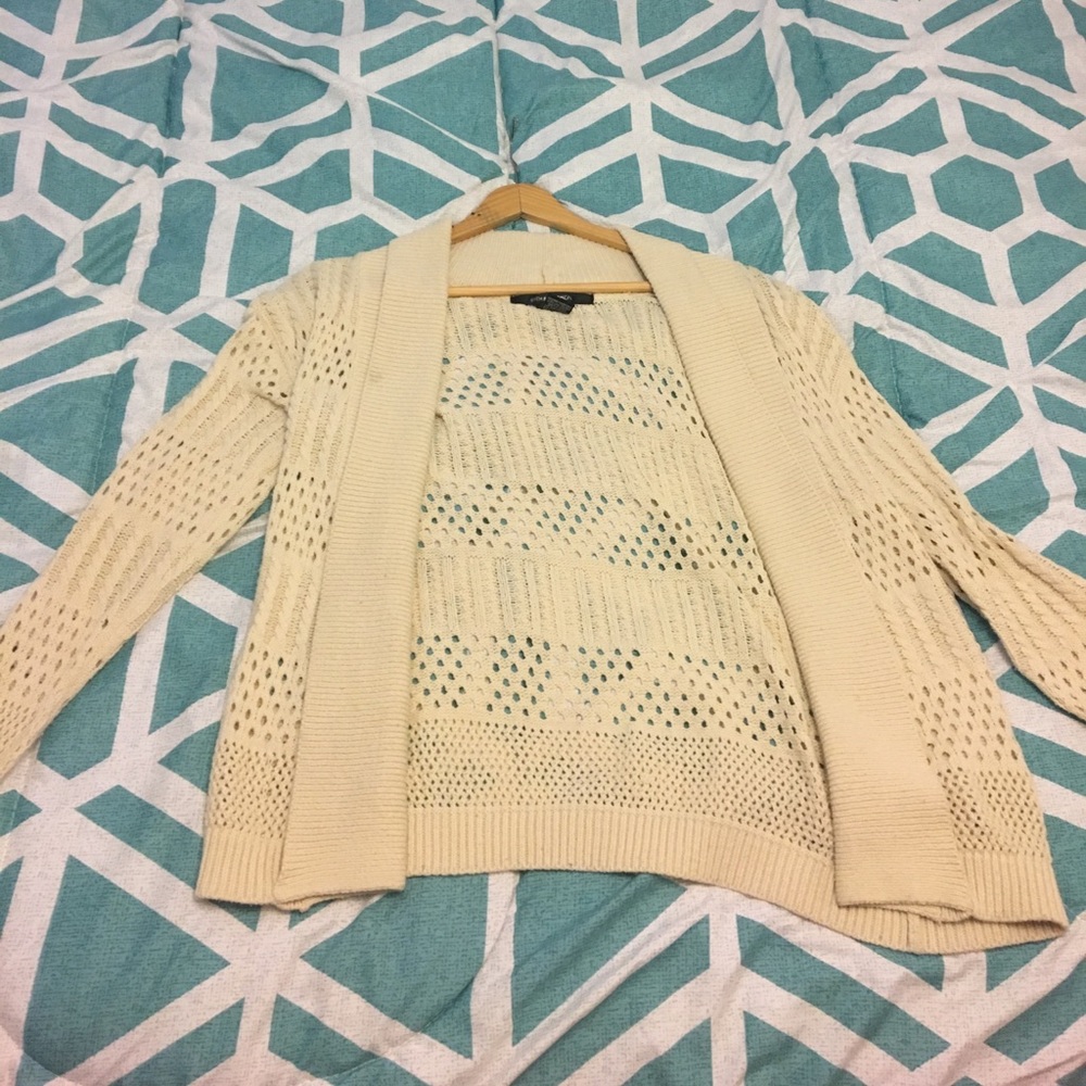 Cream cardigan