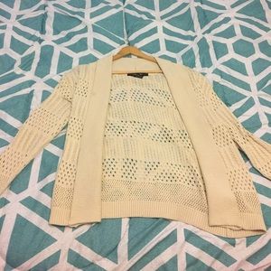 Cream cardigan