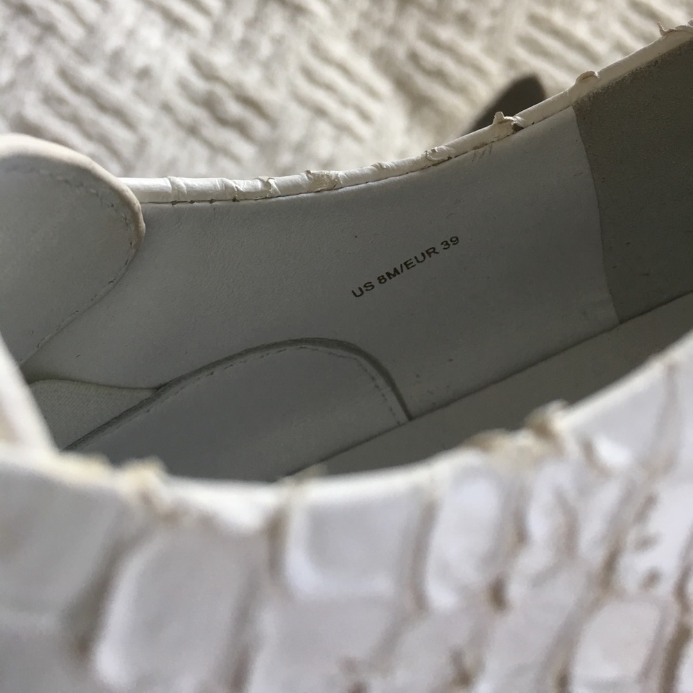 Vince White Nelson Optic White Sneakers - Picture 8 of 8