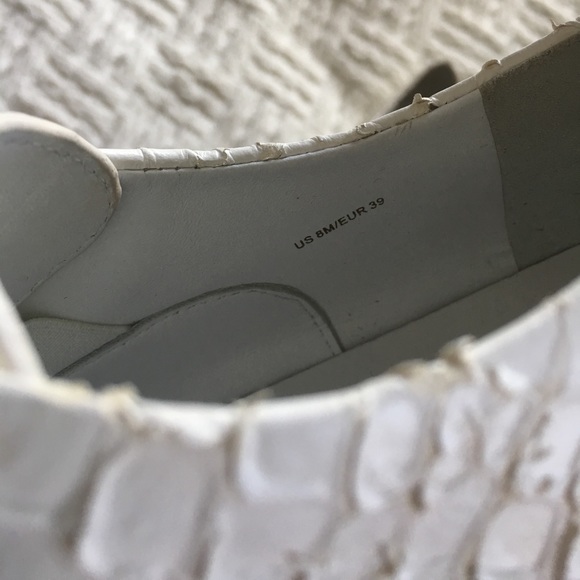 Vince White Nelson Optic White Sneakers - Picture 8 of 8