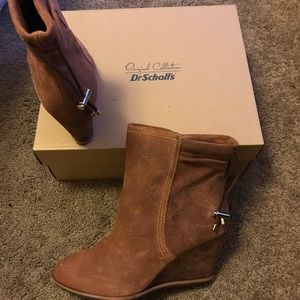 Dr. Scholl's wedged boots