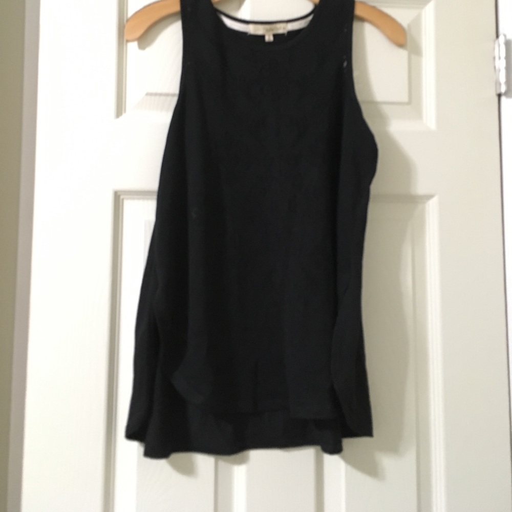 Rewind tank top black size small
