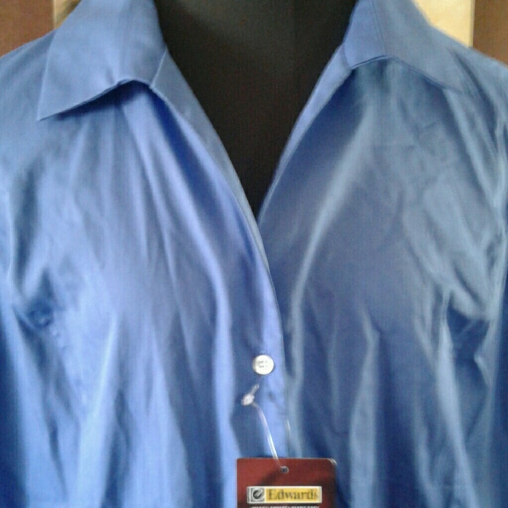 Edwards blouse XL Blue