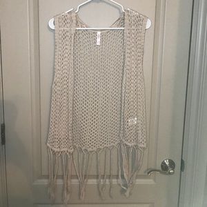 Crochet cardigan/vest