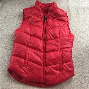 Red Puffy Vest
