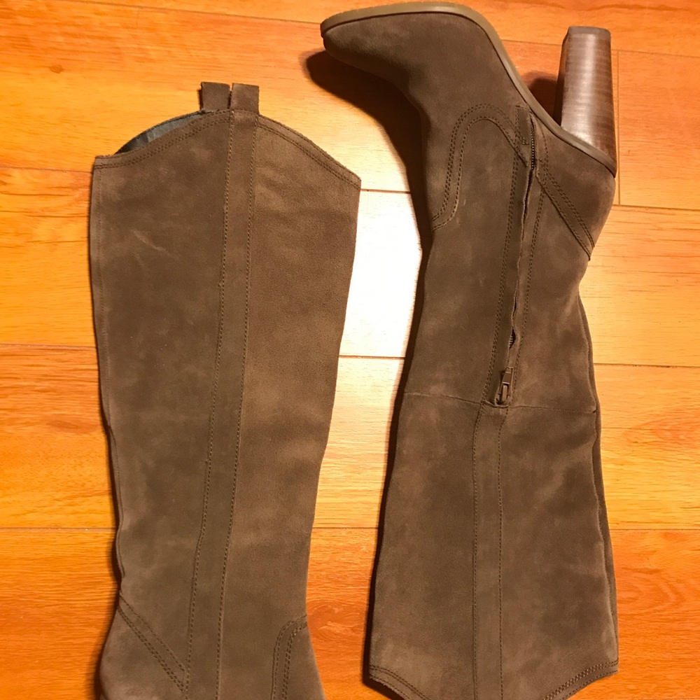 Suede/leather Kenneth Cole