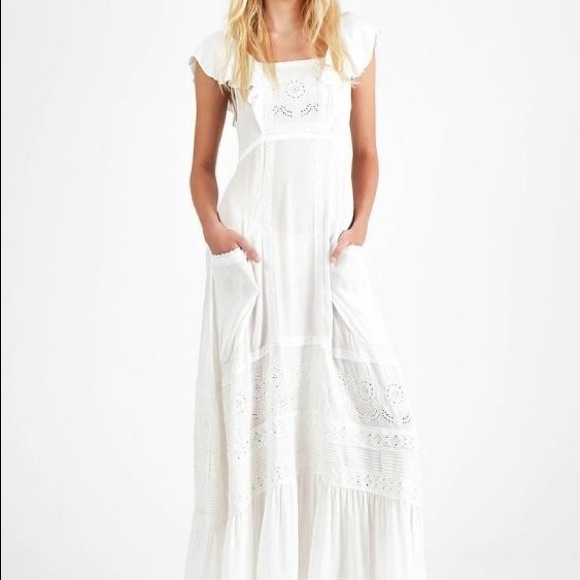 SOLD 💔Spell Gypsy Designs Boho Bella Maxi Dress S - Picture 4 of 8