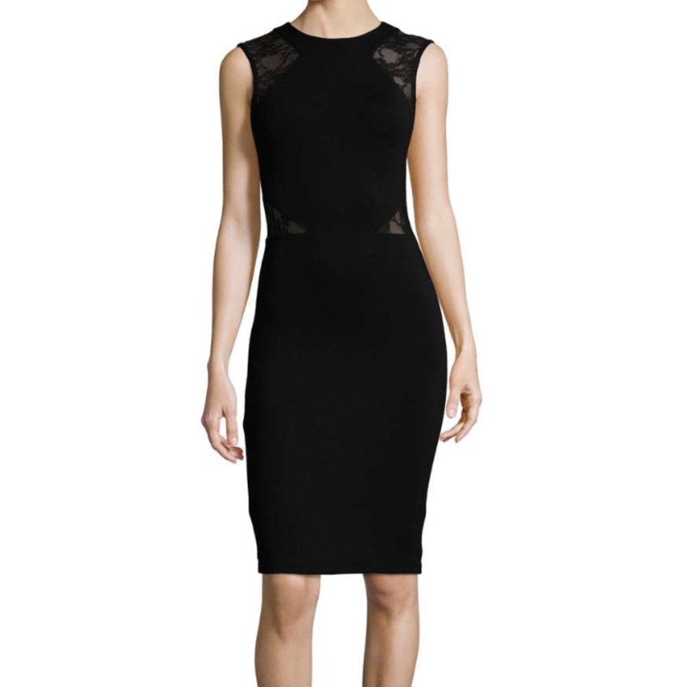 NEW French Connection Black Lace Dress Size 2 & 4 - Picture 4 of 8