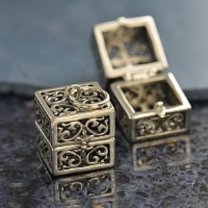 Sterling Silver Prayer Box Locket Diffuser - NWOT