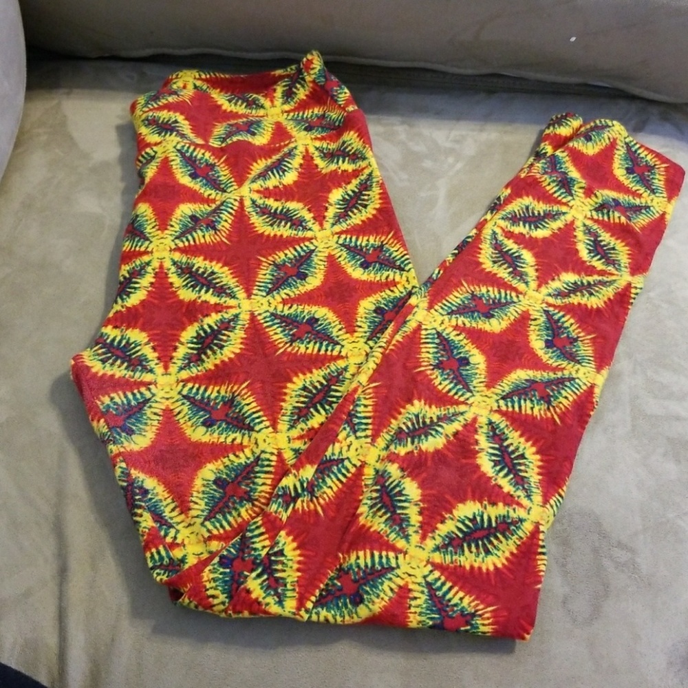 LuLaRoe OS leggings RASTA